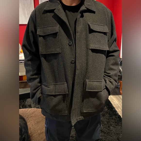 OLD NAVY Men’s wool coat. - Picture 4 of 4